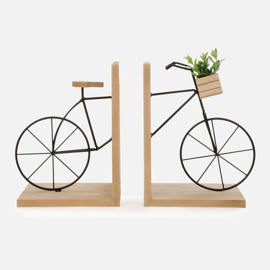 Set of 2 Bicycle Bookends