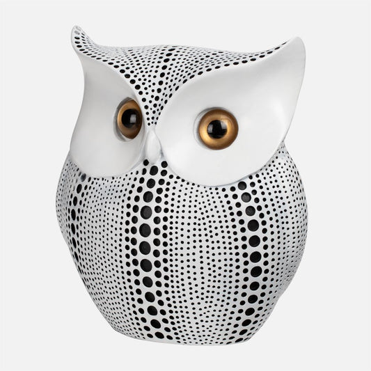 Resin White Owl