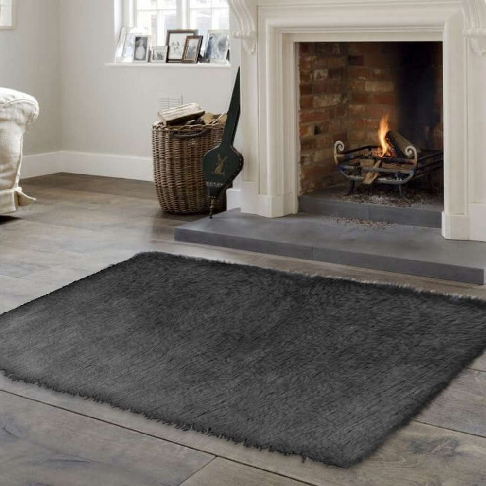 Bonnie Faux Fur/Sheepskin Vegan Rug